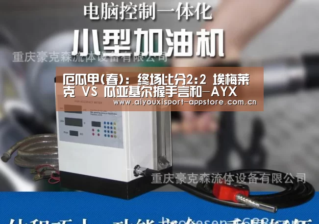 厄瓜甲(春): 终场比分2:2 埃梅莱克 VS 瓜亚基尔握手言和-AYX(图1)